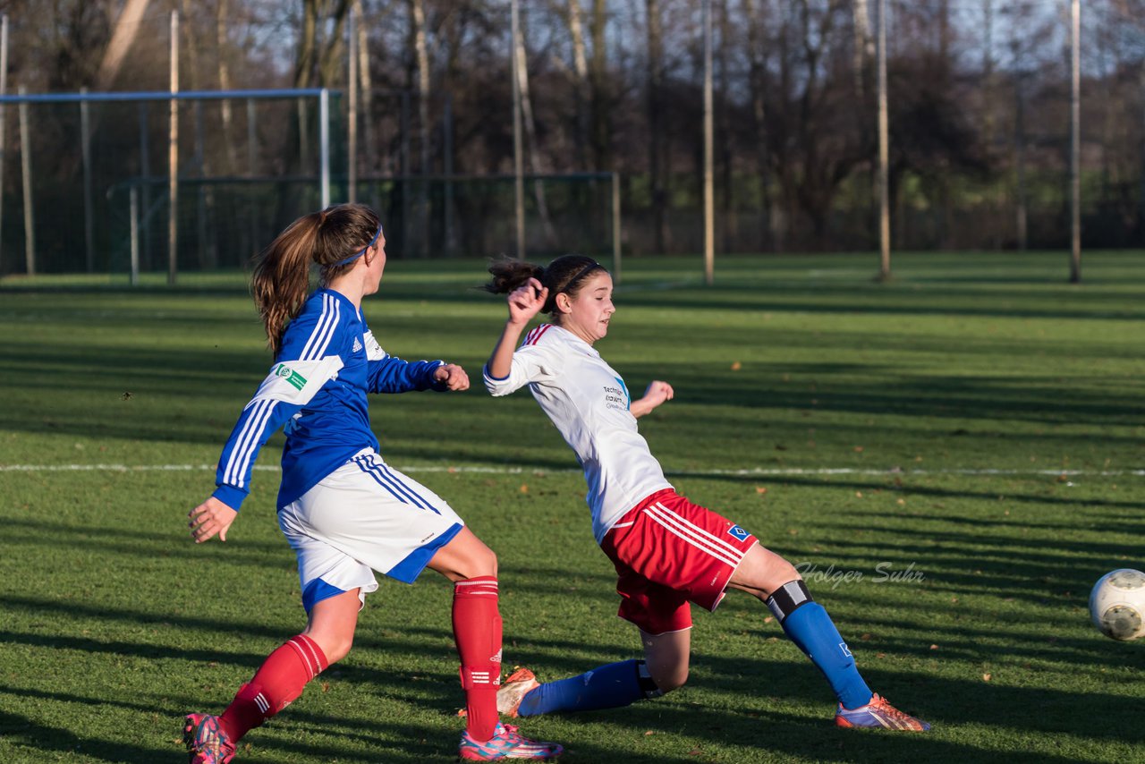 Bild 117 - B-Juniorinnen Hamburger SV - Holstein Kiel : Ergebnis: 0:1